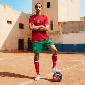 Puma Felnőtt futballmez, hazai, 2026-os Világbajnokság - Marokkó kép