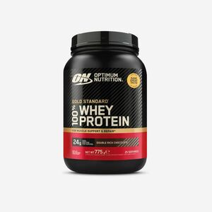 Optimum Nutrition Tejsavófehérje, dupla csokoládés, 775 g kép