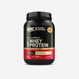Optimum Nutrition Tejsavófehérje, vanília, 780 g kép
