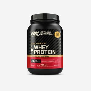 Optimum Nutrition Tejsavófehérje, eper, 780 g kép