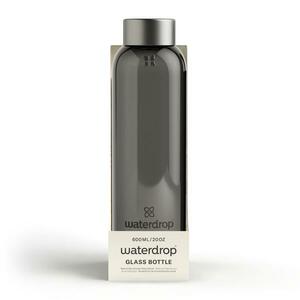 Waterdrop Üvegkulacs, védőtokkal, 600 ml kép