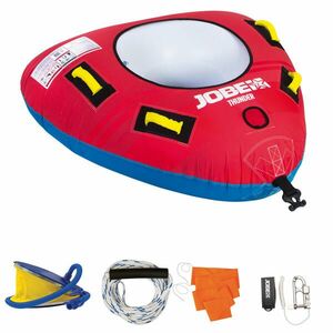 Jobe Felfújható fánk csomag, Thunder Star, 1 személyes, piros kép
