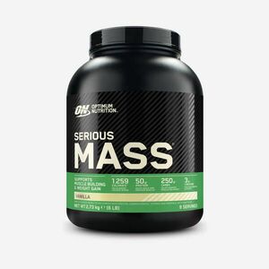 Optimum Nutrition Tömegnövelő SERIOUS MASS, vanília ízű, 2, 7 kg kép