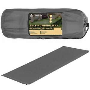 Springos Önfelfújó Kempingmatrac - 180x50cm kép
