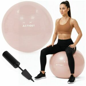 ActiGet Fitness Labda pumpával 65cm - Rózsaszín kép