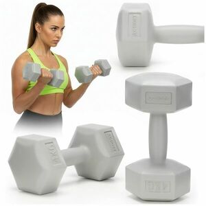ActiGet kézi súlyzó szett 2x4kg - Szürke kép