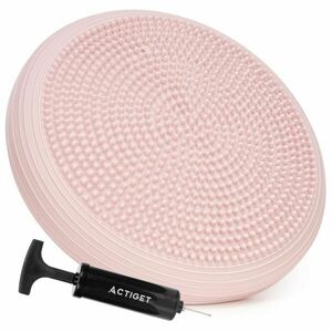 Actiget szenzoros egyensúlypárna Pumpával – 34cm - Rózsaszín kép