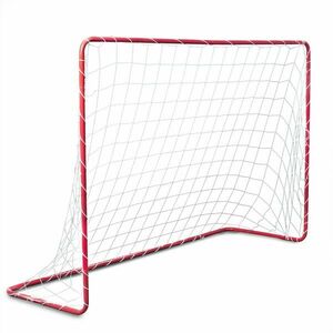 NeoSport 2db nagyméretű Focikapu 183x122x61cm - Piros kép