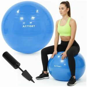 ActiGet Fitness labda pumpával 75cm - Kék kép