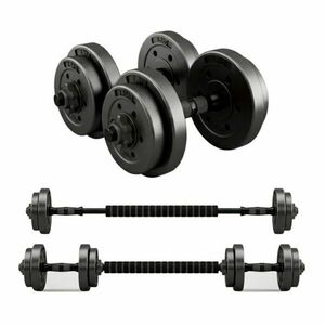 Pepita állítható 20kg bitumen Súlyzó szett 2x10 kg- Fekete kép