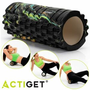 ActiGet Masszázshenger - Fekete kép