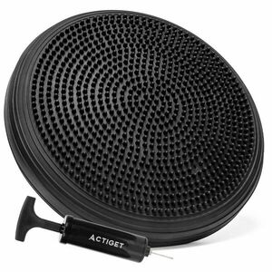 ActiGet egyensúlypárna pumpával 34cm - Fekete kép