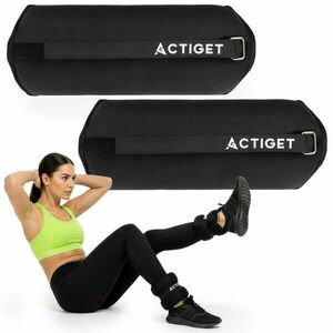 ActiGet Csukló- és bokasúly 2x3kg - Fekete kép