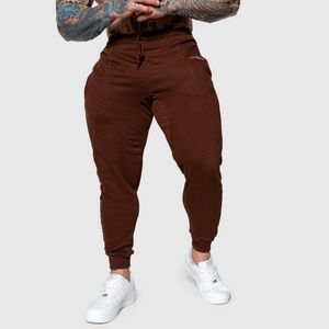 Férfi sportos melegítőnadrág Iron Aesthetics Flexi, barna kép