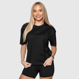 Női oversized póló Iron Aesthetics Easy Day, fekete kép