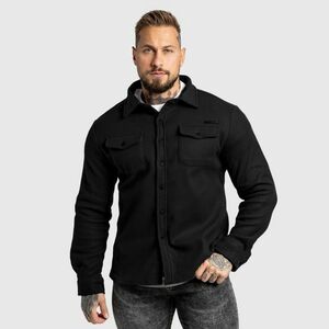 Férfi filc ing Iron Aesthetics Felted, fekete kép