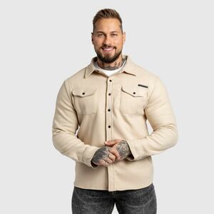 Férfi filc ing Iron Aesthetics Felted, apricot kép