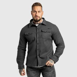 Férfi filc ing Iron Aesthetics Felted, szürke kép