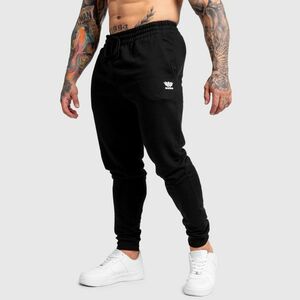 Férfi jogger melegítőnadrág Iron Aesthetics Snap, fekete kép