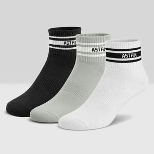 Zokni Iron Aesthetics ASTHX Varsity crew 3pack kép