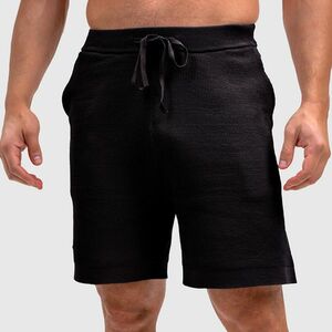 Férfi kötött rövidnadrág Iron Aesthetics Vibe, fekete kép