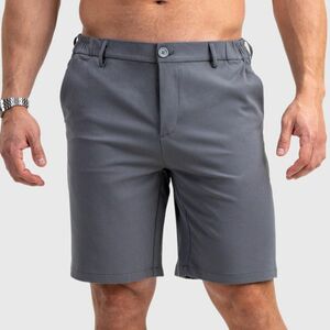 Férfi rövidnadrág Iron Aesthetics Chino Flex, szürke kép