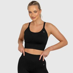 Női sportmelltartó Iron Aesthetics Ultimate, fekete kép