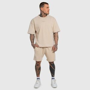 Férfi szett Iron Aesthetics X Washed, bézs kép