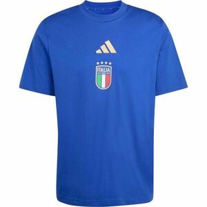 adidas FIGC DNA GR TEE Férfi póló, kék, méret kép