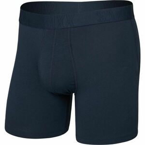 SAXX DROPTEMP COOLING COTTON BOXER BRIEF FLY Férfi funkcionális boxeralsó, sötétkék, méret kép