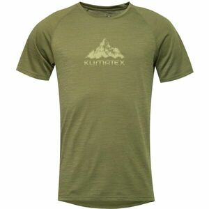 Klimatex ARGYLE MERINO Férfi MERINO BLEND póló, sötétzöld, méret XXL kép