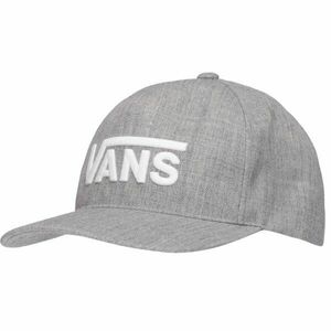 Vans DROP V LOGO SNAPBACK DRIED KELP Baseball sapka, szürke, méret kép