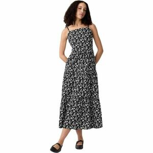 GAP V-TIERED Női ruha, fekete, méret kép