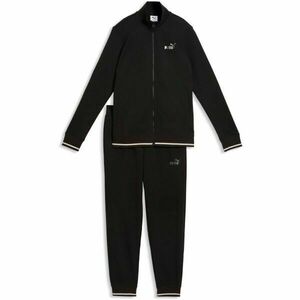 Puma METALLIC FULL ZIP TRACKSUIT TR Női melegítőszett, fekete, méret kép