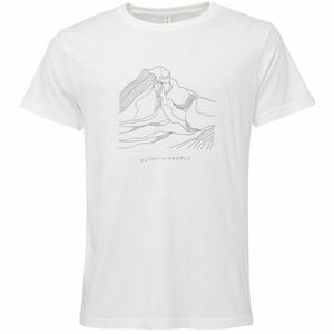 FUNDANGO MOUNTAIN Férfi póló, fehér, méret kép