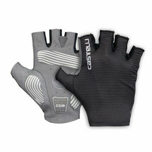 Castelli ESPRESSO GLOVE Kerékpáros kesztyű, fekete, méret XXL kép