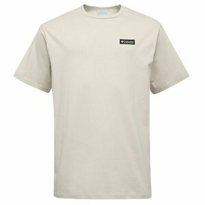 Columbia CSC HEAVYWEIGHT ICONIC TEE Férfi pamut póló, bézs, méret kép