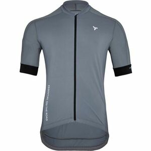 SILVINI CARNIO Teljes hosszában cipzáros férfi kerékpáros mez, szürke, méret XXXL kép