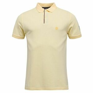 FUNDANGO INSIGNIA Férfi galléros póló, sárga, méret kép