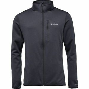 Columbia ESSENTIAL HIKE™ GRID FLEECE FULL ZIP Férfi polár pulóver, fekete, méret kép