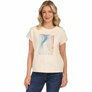 KILPI JERSIE Női pamut póló, bézs, méret kép