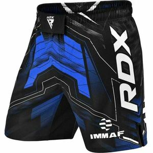 RDX IMMAF APPROVED MMA FIGHT & TRAINING SHORTS MMA rövidnadrág, fekete, méret XXXL kép