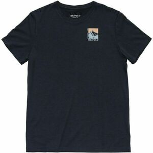 Devold CLASSIC SUMMIT TEE MAN Férfi merinó póló, fekete, méret kép