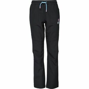 Lewro PANTS 102606 Lány outdoor nadrág, fekete, méret 140-146 kép
