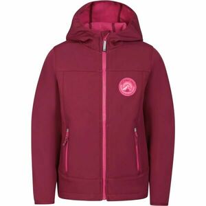 ALPINE PRO OMANO Gyerek softshell dzseki, lila, méret 116-122 kép