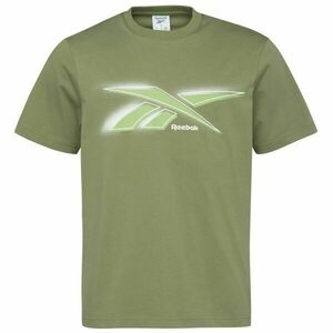 Reebok JAMES SS Férfi póló, zöld, méret kép