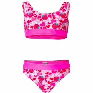 AXONE STRAWBERRIES Lány kétrészes fürdőruha, rózsaszín, méret kép