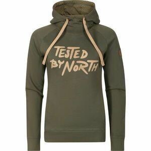 KILPI NEA Női pamut pulóver, khaki, méret kép