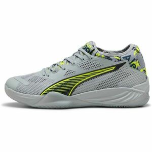 Puma ELIMINATE NITRO SQD 4 Férfi kézilabda cipő, szürke, méret 46.5 kép