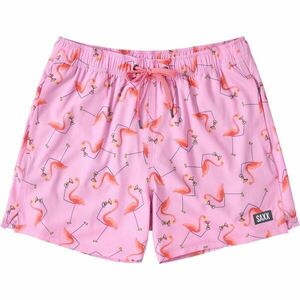 SAXX OH BUOY 2N1 VOLLEY 5 Férfi úszóshort, rózsaszín, méret kép